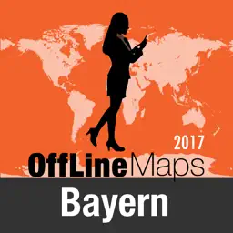 巴伐利亚 离线地图和旅行指南