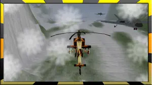 武装直升机在斩波大雪山模拟截图5