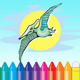 恐龙图画书 - 可爱绘图绘画儿童游戏