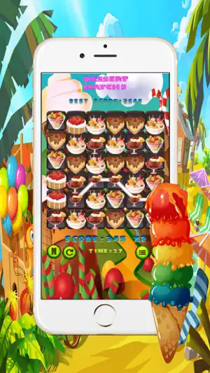 Dessert Match3 Games - 好玩 的手机游戏 好玩的iphone手机游戏截图3