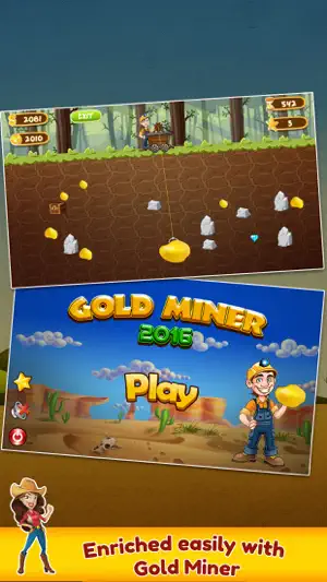 Gold Miner: Classic Game截图5