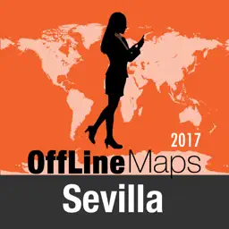 塞维利亚 离线地图和旅行指南