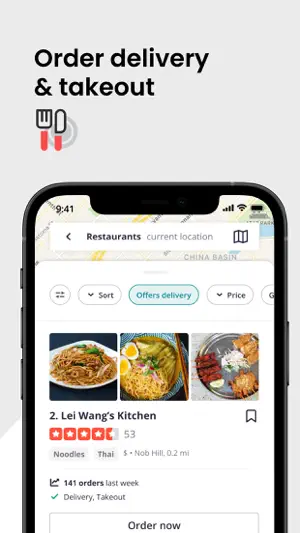 Yelp: Food, Delivery & Reviews截图1